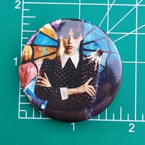 2/$10 Wednesday Button Pin Style 5